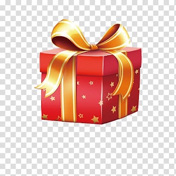 Christmas Box , Gift Wrap transparent background PNG clipart