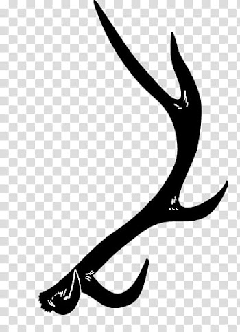 Christmas brushes , black horn illustration transparent background PNG clipart