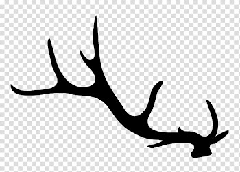 Christmas brushes , black horn illustration transparent background PNG clipart