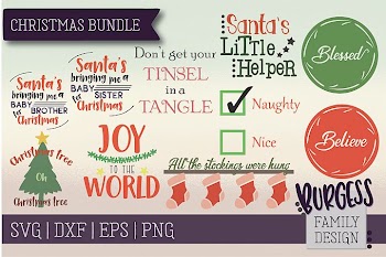 Christmas bundle | SVG DXF EPS PNG