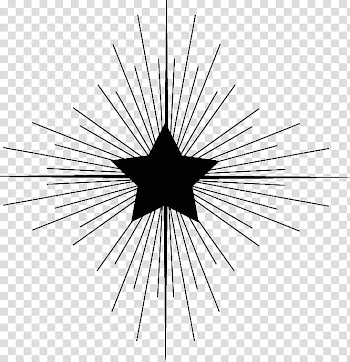 Christmas c, black star art transparent background PNG clipart