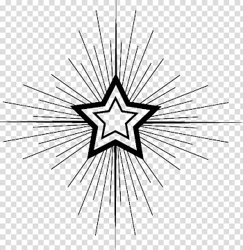 Christmas c, black star illustration transparent background PNG clipart