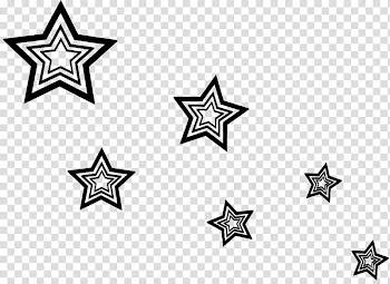 Christmas c, black star illustration transparent background PNG clipart