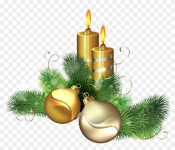 Christmas Candle Png Image - Merry Christmas My Dear Friend