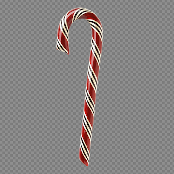 Christmas Candy Cane Transparent Image