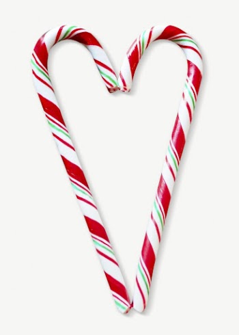 Christmas candy canes collage element | Free PSD - rawpixel