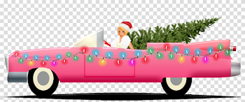 Christmas Car Cadillac Sexy Girl - Free image on Pixabay