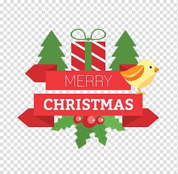 Christmas card Android Software widget, Merry Christmas transparent background PNG clipart