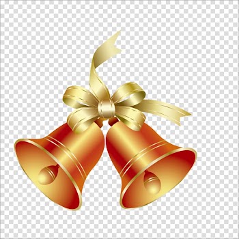 Christmas card Bell Christmas decoration New Year, Christmas jingle transparent background PNG clipart