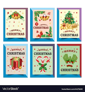 christmas card design template