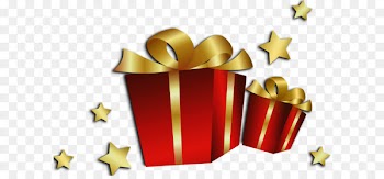 Christmas card Happiness Birthday Child - Transparent Christmas Red Gift Boxes 