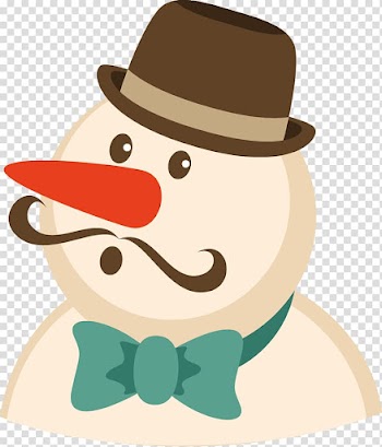 Christmas card Snowman Postcard, Christmas snowman transparent background PNG clipart