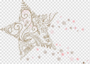Christmas card Star of Bethlehem Drawing, get well soon transparent background PNG clipart