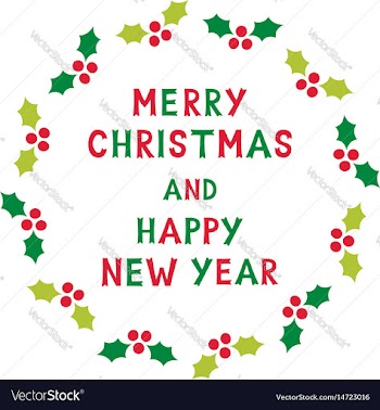  					Christmas card vector image														