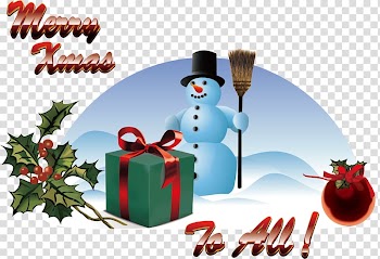 Christmas card We Wish You a Merry Christmas Greeting, Snowman transparent background PNG clipart