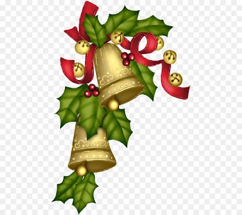 Christmas Carol of the Bells Convite Clip art - Golden Christmas bell 