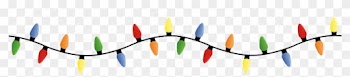 Christmas - Christmas Light String Png