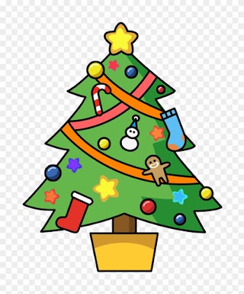 Christmas ~ Christmas Lights Clipart Border Animated - Christmas Tree Clip Art