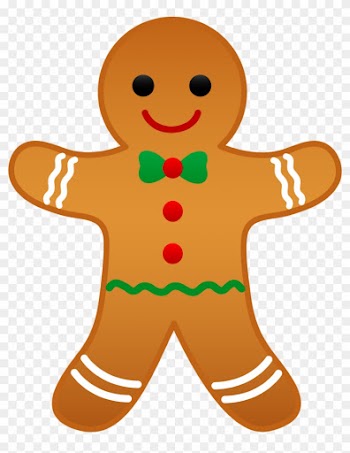 Christmas ~ Christmas Tree Clip Art Best And Holiday - Gingerbread Man Clip Art
