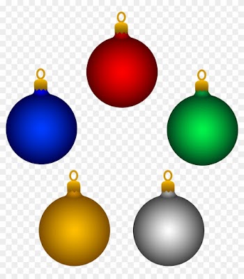 Christmas - Christmas Tree Decorations Cartoon