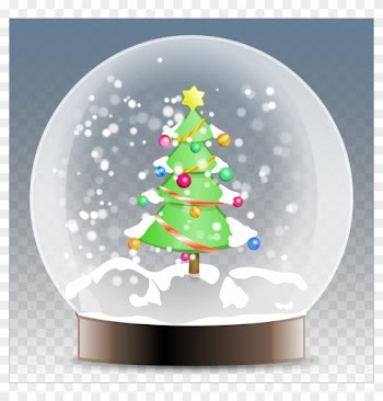 Christmas - Christmas Tree In A Snow Globe