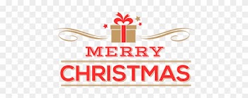 Christmas Clip Art Transparent - Merry Christmas And Happy New Year Flower