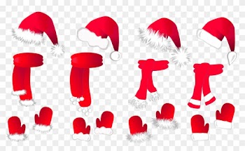 Christmas Clipart Borders Christmas Clipart Free Christmas - Christmas Gloves Png