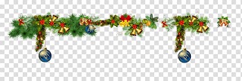 Christmas Computer file, Christmas Border transparent background PNG clipart