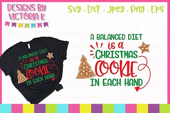 Christmas Cookie, Christmas, SVG, DXF, PNG