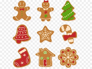 Christmas cookie Gingerbread Euclidean vector - A combination of holiday cookies 