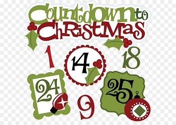 Christmas Countdown Clip art - Christmas Countdown Cliparts 