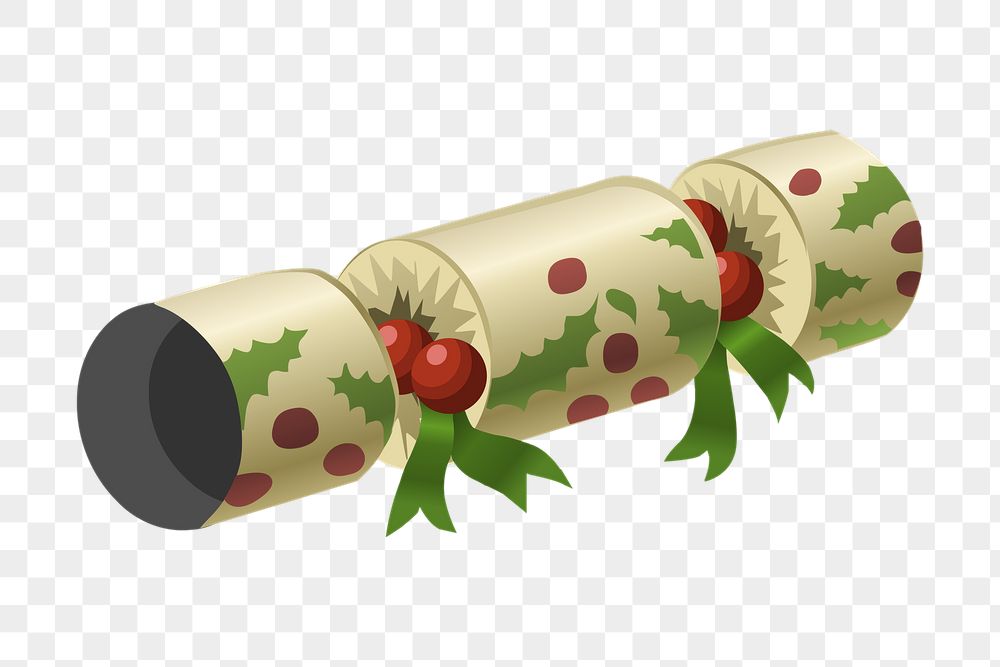 Christmas cracker png sticker, festive | Free PNG - rawpixel