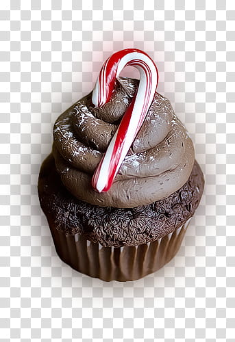 Christmas, cupcake transparent background PNG clipart