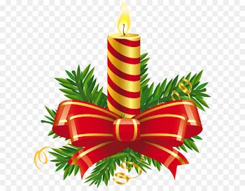 Christmas Day Candle Clip art - Transparent Christmas Red Candle PNG Clipart Picture 