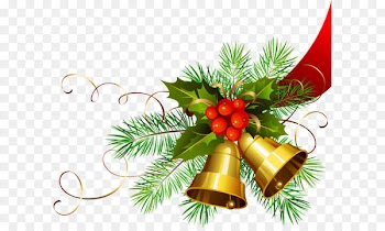 Christmas Day Christmas decoration Jingle bell Clip art - Transparent Christmas Gold Bells 