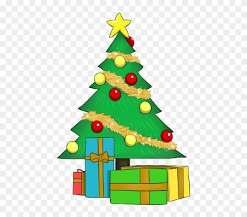 Christmas Day Clipart Cliparts - Christmas Tree Clip Art With Presents