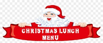 Christmas Day Lunch Menu - Happy Christmas Word Search Puzzles