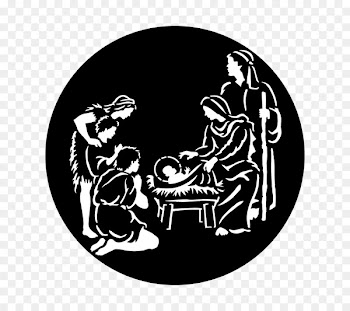 Christmas Day Nativity scene Biblical Magi Stencil Christ Child - stagecraft graphic 