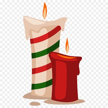 Christmas Day Vector graphics New Year Design Image - yule log candle 