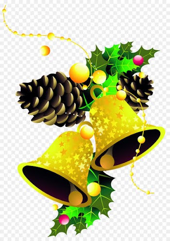 Christmas Day Vector graphics Portable Network Graphics Image Christmas decoration - handbell poster 