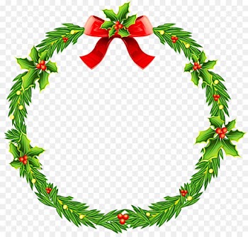 Christmas Day, Wreath, Christmas Decoration, Holly PNG