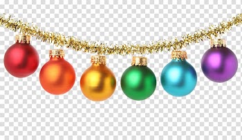 Christmas decoration Christmas ornament Christmas tree Christmas card, Christmas tree lights row transparent background PNG clipart