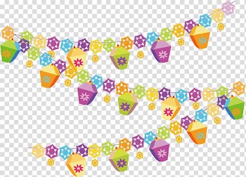 Christmas decoration Christmas ornament , Colored rectangle ribbon transparent background PNG clipart