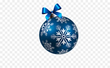 Christmas decoration Christmas ornament Royal Christmas Message Clip art - Blue Bell Christmas gift 