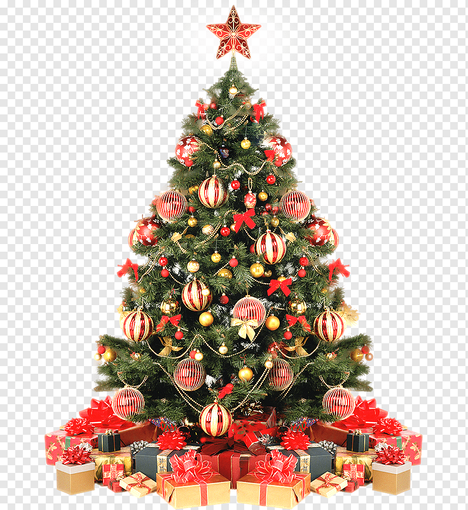 Christmas decoration Christmas tree Christmas ornament Gift, christmas tree, holidays, decor, christmas Lights png