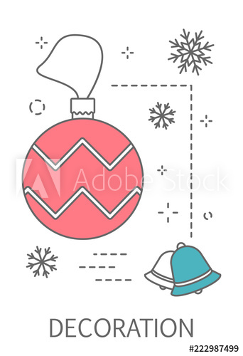 Christmas decoration concept