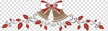 Christmas decoration Decorative arts, Vintage bells transparent background PNG clipart