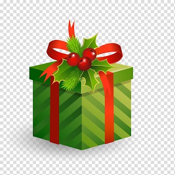 Christmas decoration Gift, Christmas gift transparent background PNG clipart