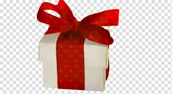 Christmas decoration Gift, Christmas ribbon gift box transparent background PNG clipart