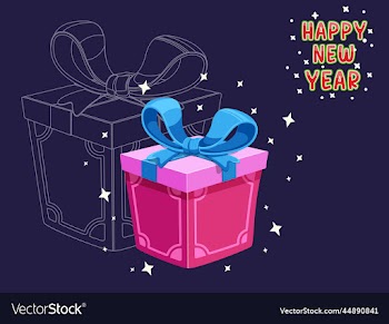 christmas decoration gift with happy new year